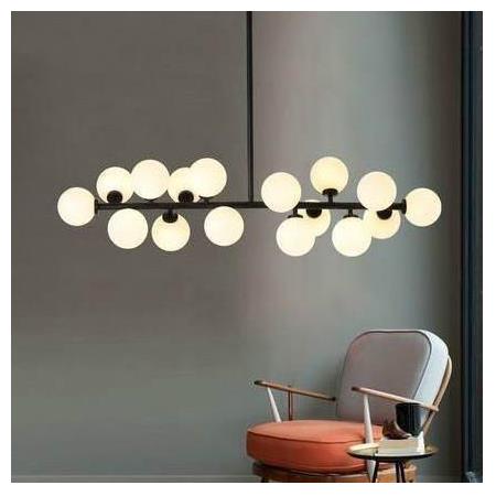 TİNY GLASS GLOBES BLACK AVİZE